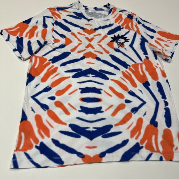 Nike Tee Shirt Mens Size Large Tie Dye Basketball Block Party Dunk Contest Logo - Picture 9 of 13